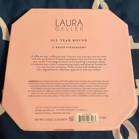 LAURA GELLER NEW YORK Ultimate All Year Round 31 Baked Smoky Eyeshadow Palette - Picture 5 of 6